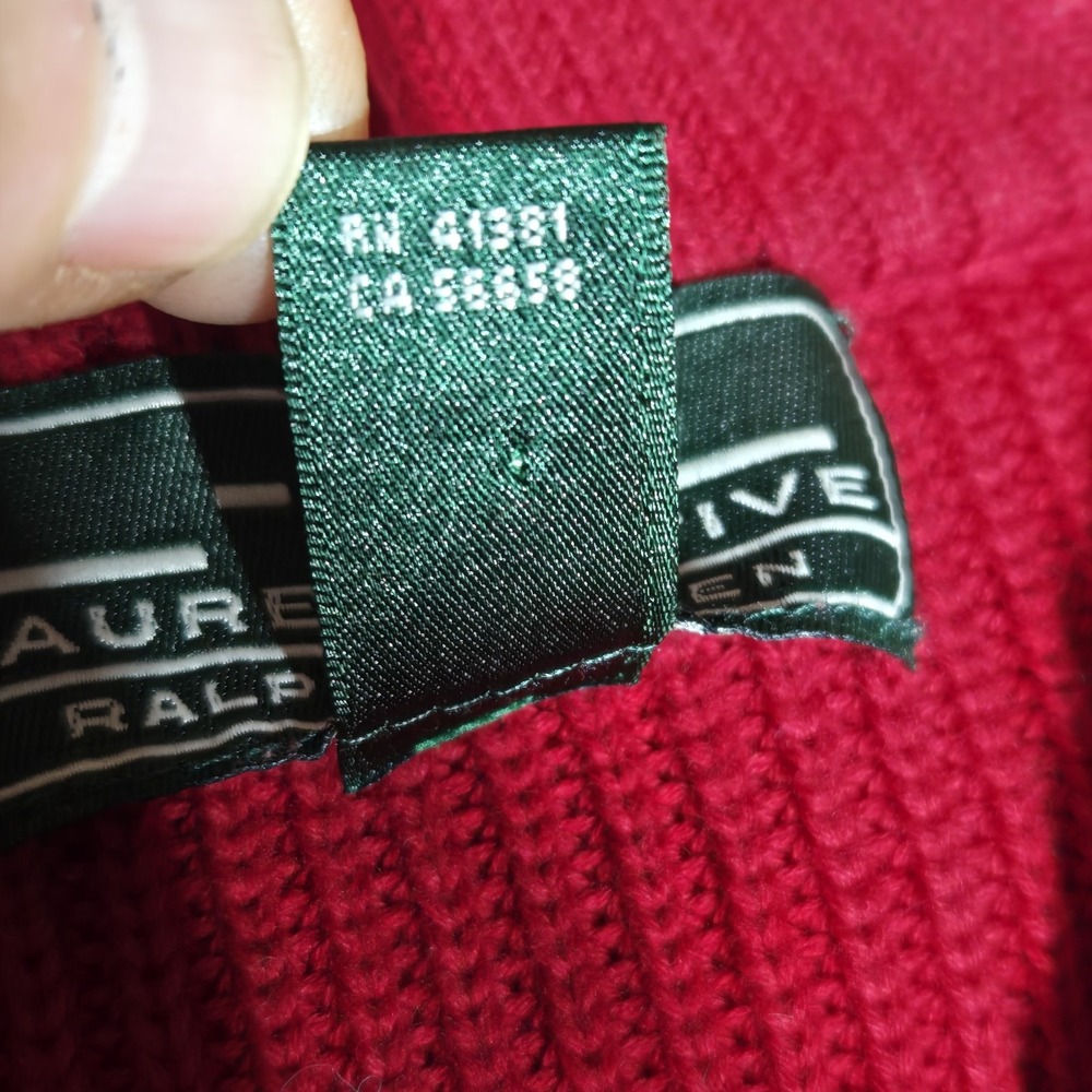 L - RL Ralph Lauren Active Womens XL Knit Mock Turtle Neck Quarter Zip Pullover - Picture 3 of 15